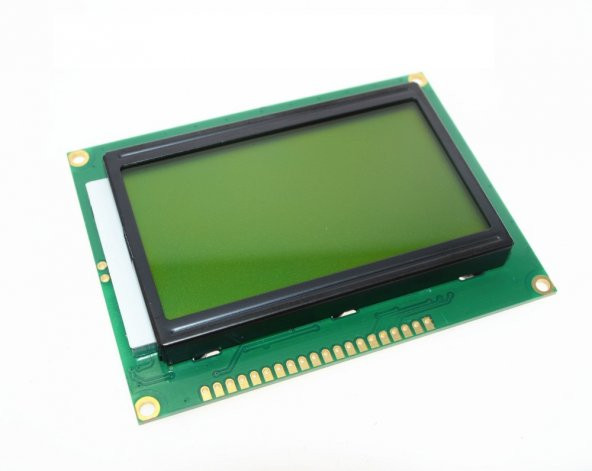 12864B V2.0 GLCD YEŞİL GRAFİK LCD ST7920 - Resim 3