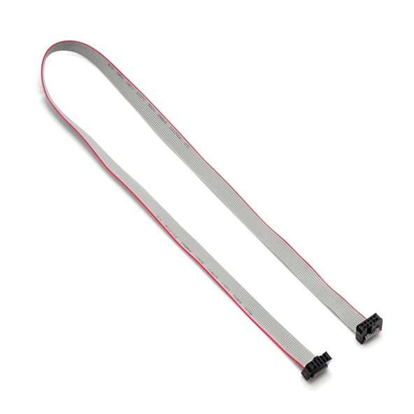 70cm 10 Pin IDC Flat  Kablo JTAG ISP AVR ARM Programlama Kablo - Resim 4