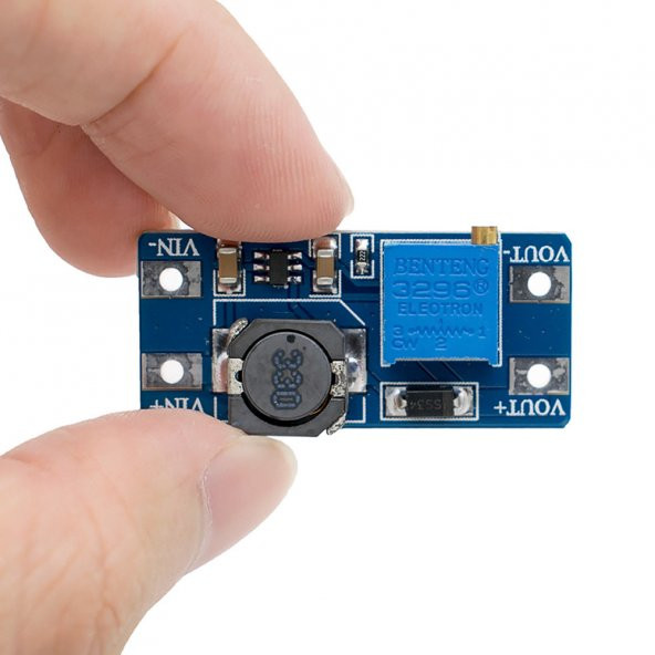 MT3608 Dc-Dc Step Up Boost Modül 2-28V 2A Voltaj Yükseltici - Resim 3