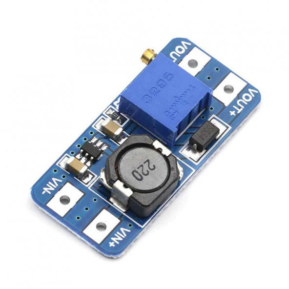 MT3608 Dc-Dc Step Up Boost Modül 2-28V 2A Voltaj Yükseltici - Resim 4