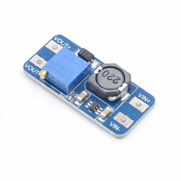 MT3608 Dc-Dc Step Up Boost Modül 2-28V 2A Voltaj Yükseltici - Resim 6