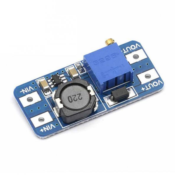 MT3608 Dc-Dc Step Up Boost Modül 2-28V 2A Voltaj Yükseltici - Resim 7