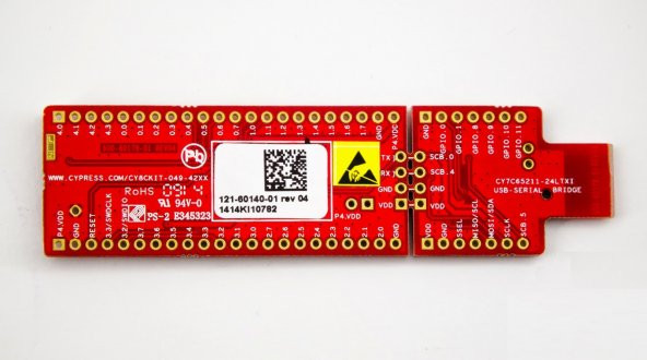 Cypress Semiconductor CY8CKIT-043 PSoC 4 M-Series Prototyping Kit - Resim 4