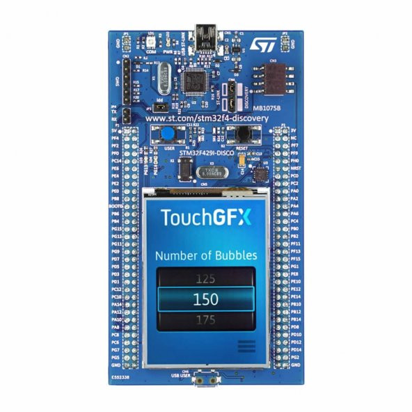 STM32F429I-DISC1 Geliştirme Kartı Discovery Kit Arm Cortex-M4 Mcu 2.4 TFT LCD STM32 Geliştirme Kartı ürün görseli 1