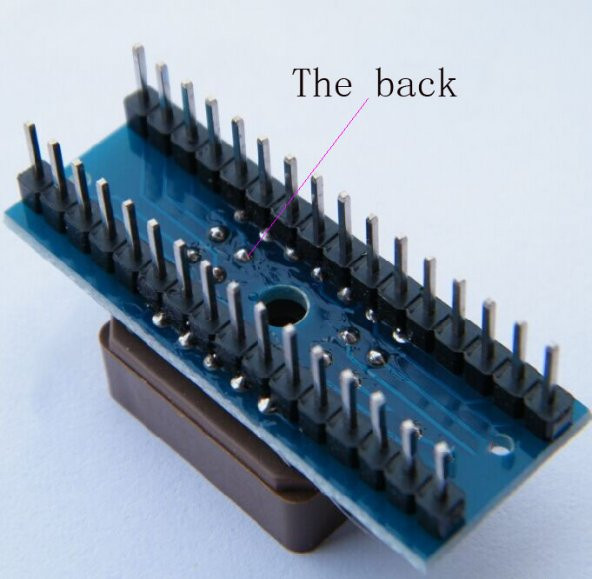 PLCC32 to DIP32 Çevirici Adaptör Eeprom Entegre Programlayıcı - Resim 4