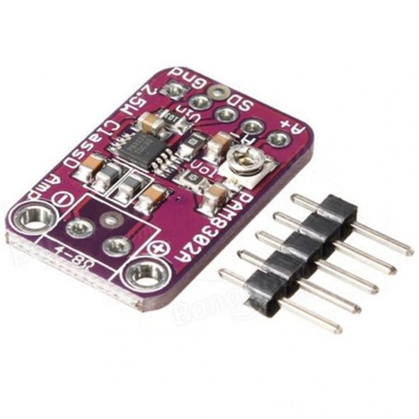 Pam8302 5 V 2.5 W Class D Mono Amfi Mini Dijital Amfilikatör Müzik Ses Yükseltici Kuvvetlendirici ürün görseli 1