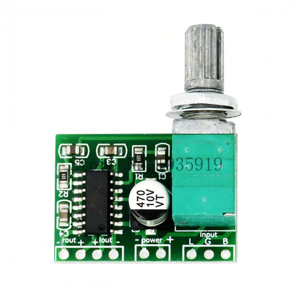 PAM8403 2x3w Amplifier Board Potlu-Ses Kontrol-Ses Yükseltici ürün görseli 1