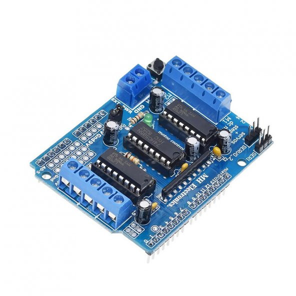 L293D Motor Shield-36V - 4 DC Motor Sürücü - 2 Step Motor Sürücü ürün görseli 1