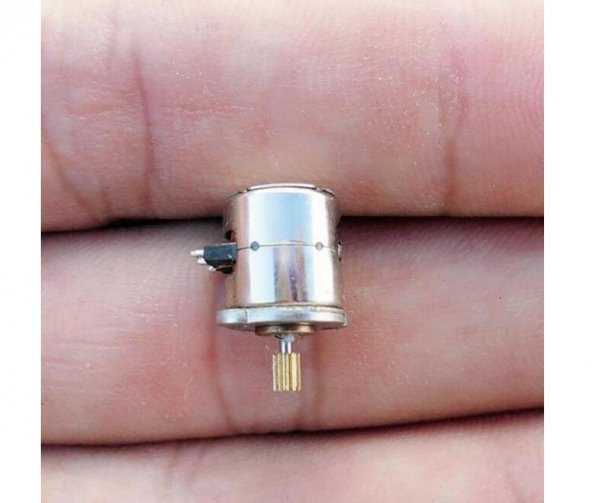Micro Step Motor 8x9,2mm - DC 3V 0.5 A - Resim 3