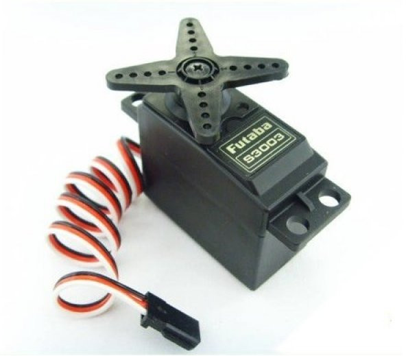 Futaba S3003 Servo Motor + Dişli Seti - Rc Araba Robot - Resim 2