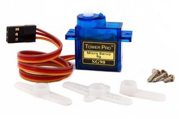Tower Pro Sg90 9Gr Micro Servo Motor Sg90 Rc Robot Araba Arduino ürün görseli 1