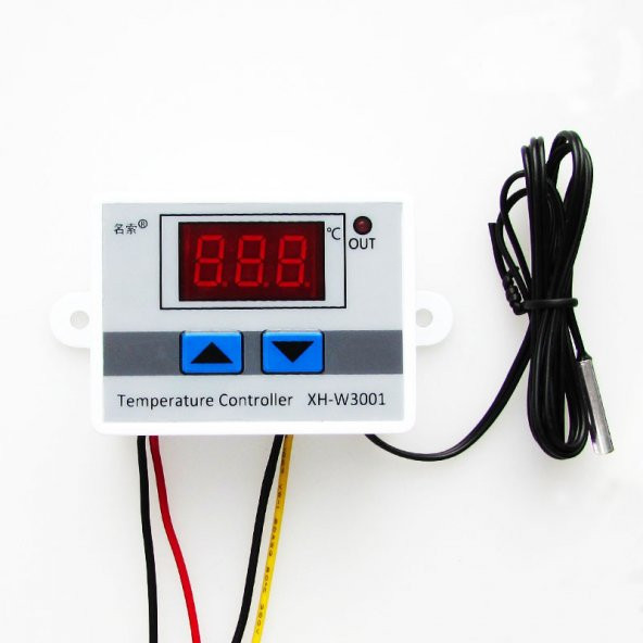 XH-W3001 AC 220V Dijital Termostat-Akvaryum-Kuluçka-Buzdolabı ürün görseli 1