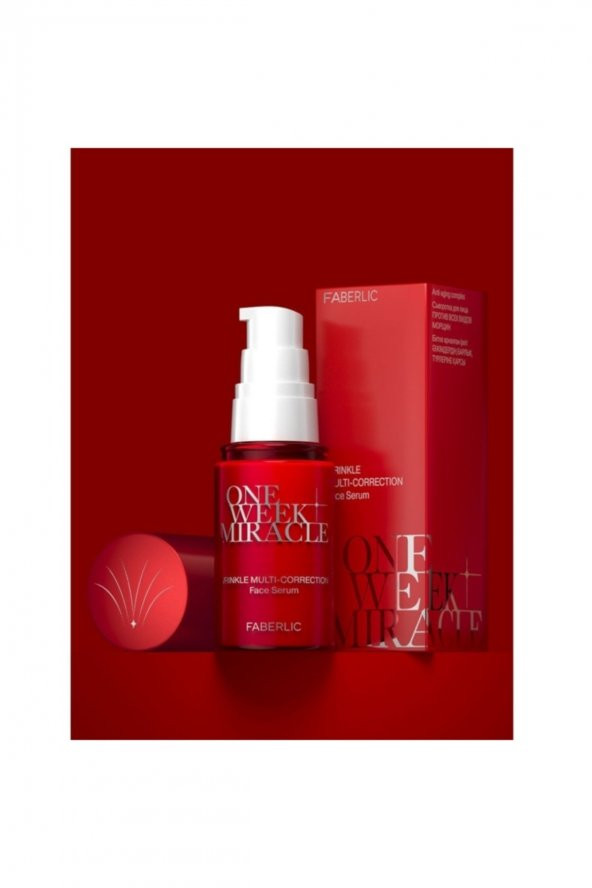 Faberlic One Week Miracle Kırışıklıklara Karşı Etkili Cilt Serumu 30 ml ürün görseli 1