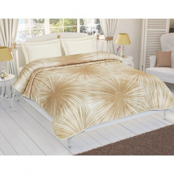 TAÇ VENÜS KAHVE ÇİFT KİŞİLİK BATTANİYE TAÇ BATTANİYE 220X240 CM ürün görseli 1
