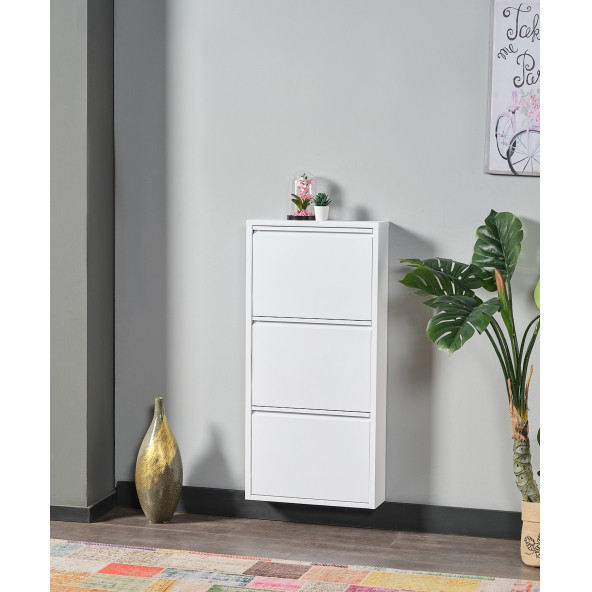 alv-103 Beyaz Alveon Metal Ayakkabılık ürün görseli 1