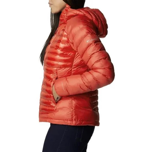 Columbia Labyrinth Loop Hooded Bayan Mont - Resim 4