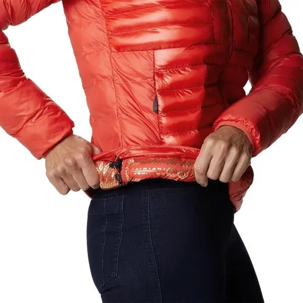 Columbia Labyrinth Loop Hooded Bayan Mont - Resim 6