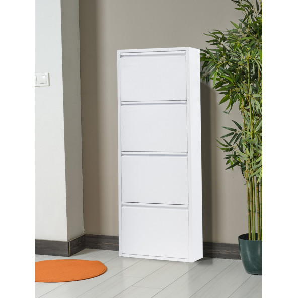 alv-104 Beyaz Alveon Metal Ayakkabılık ürün görseli 1