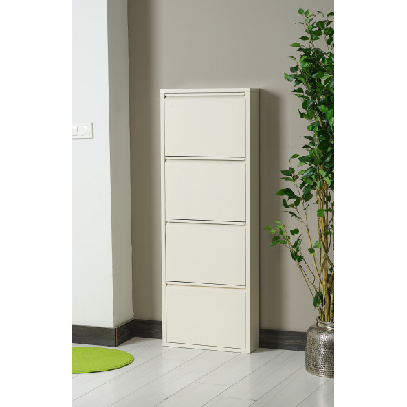 Alv-104 Krem Alveon Metal Ayakkabılık ürün görseli 1