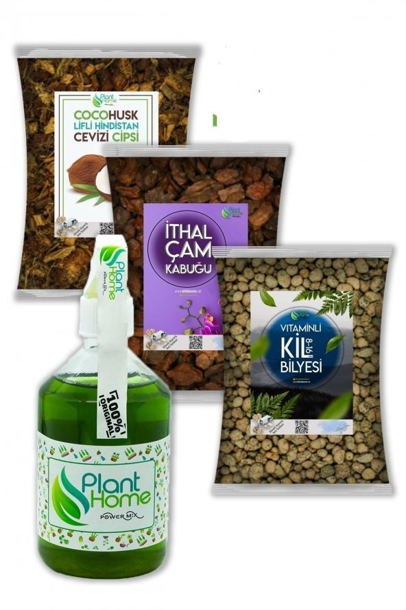 Planthome Powermix Orkide Bakım Avantaj Seti 4 x 500 ML ürün görseli 1
