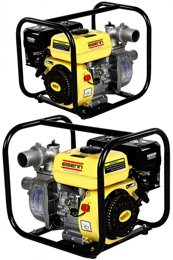 Eisenn Alman WPS-20 9.2 Hp Turbo Benzinli Su Motoru Motopomp 2 Parmak Yakıt Cimrisi ürün görseli 1
