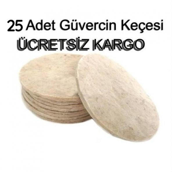 25 Adet Güvercin Keçesi Güvercin Folluk Keçesi Kuş Keçesi Yuvalık Keçesi ürün görseli 1