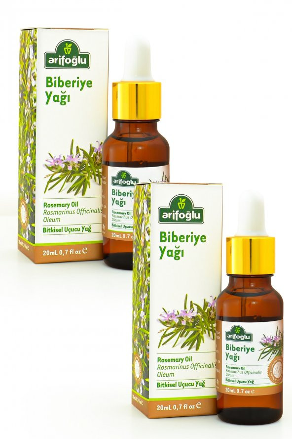 Arifoğlu Biberiye Yağı 20 + 20 ml 2 Li Set ürün görseli 1