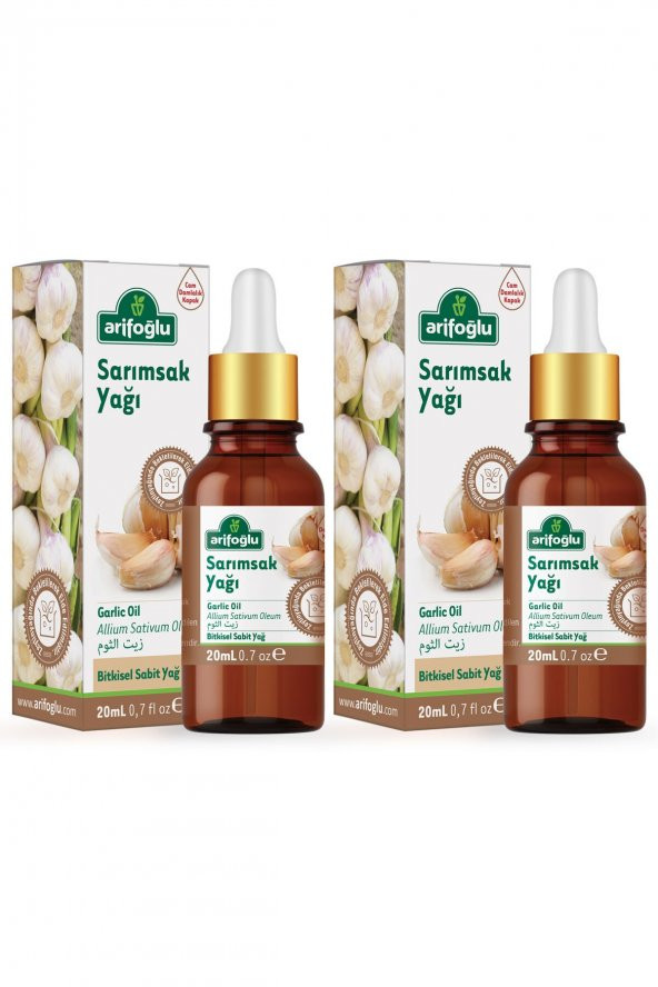Arifoğlu Sarımsak Yağı 20ml 2 Li Set ürün görseli 1