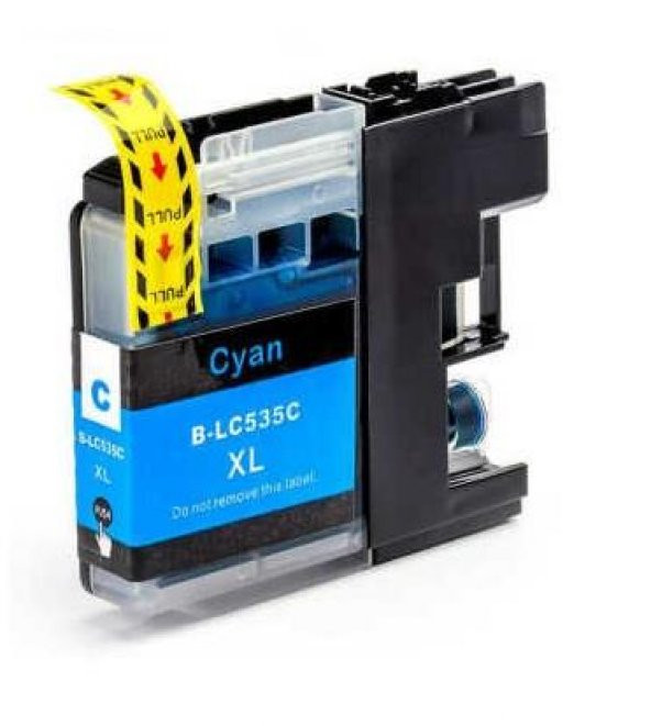 Brother LC535XL (10ML) Muadil Mavi Inkjet Kartuş ürün görseli 1
