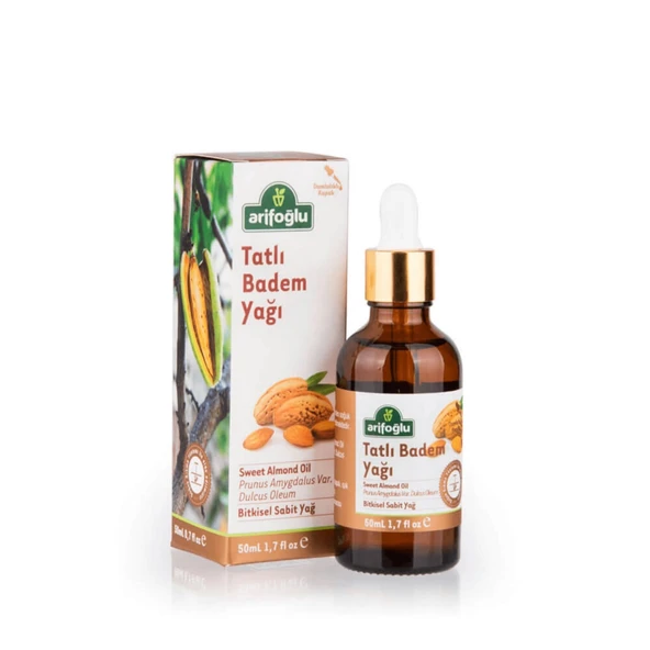 Arifoğlu Tatlı Badem Yağı 4 x 50 ML ürün görseli 1