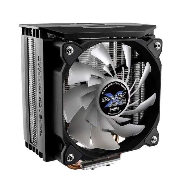 ZALMAN CNPS10X OPTIMAII BLACK RGB CPU (İNTEL-AMD) ürün görseli 1