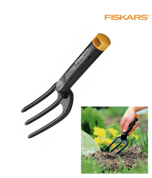 Fiskars 137030 Solid Yabani Ot Ayıklama Tırmığı - Resim 2