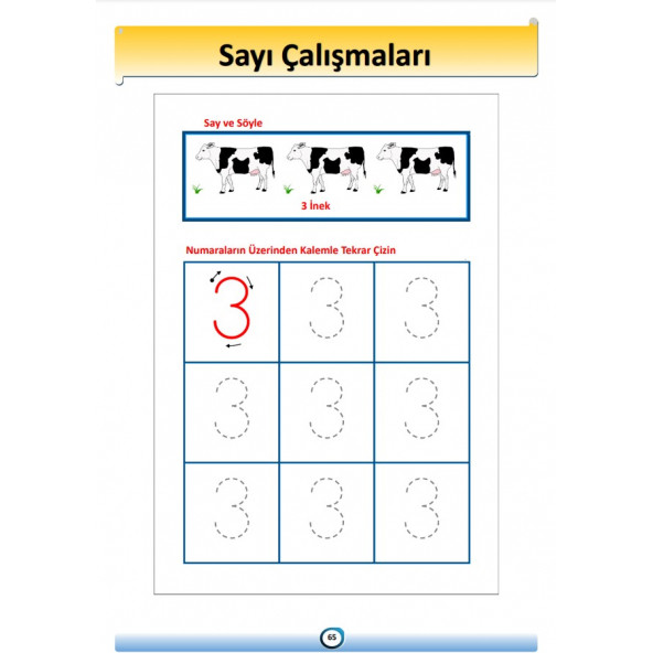 Okul Öncesi TÜM DERSLER Kitabı - Resim 3
