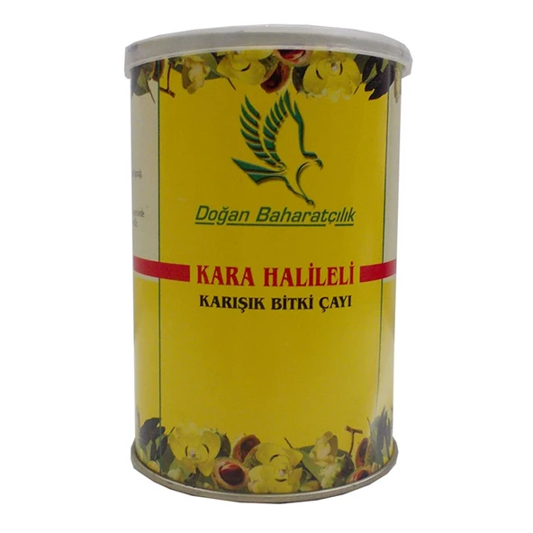 Kara Halileli Karışık Bitkisel Çay 100Gr Teneke Kutu ürün görseli 1