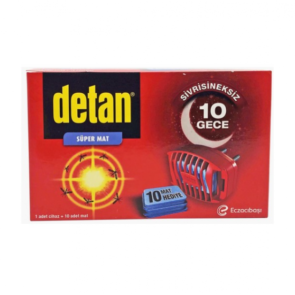 Detan Süper Mat Cihaz + 10lu Yedek ürün görseli 1
