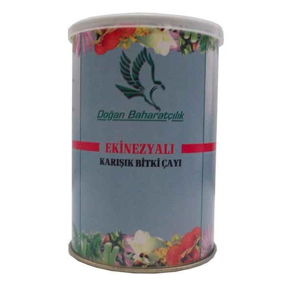 Ekinezyalı Karışık Bitkisel Çay 100 Gr Teneke Kutu ürün görseli 1