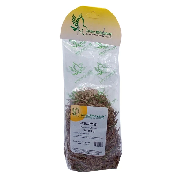 Biberiye Doğal 50 Gr Paket ürün görseli 1