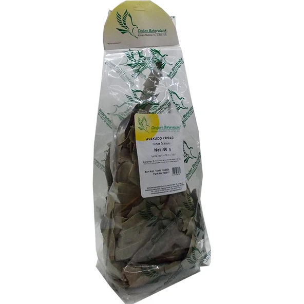 Avakado Yaprağı Doğal 50 Gr Paket - Resim 3