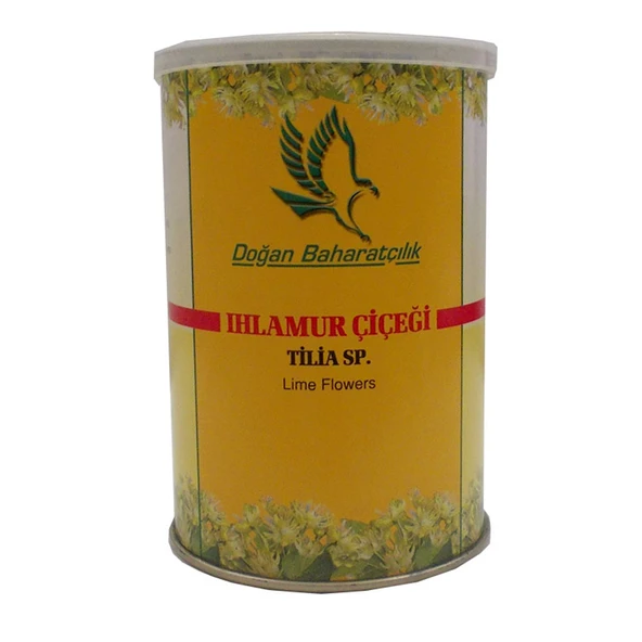 Doğal Ihlamur Çiçeği 50 Gr Teneke Kutu - Resim 4