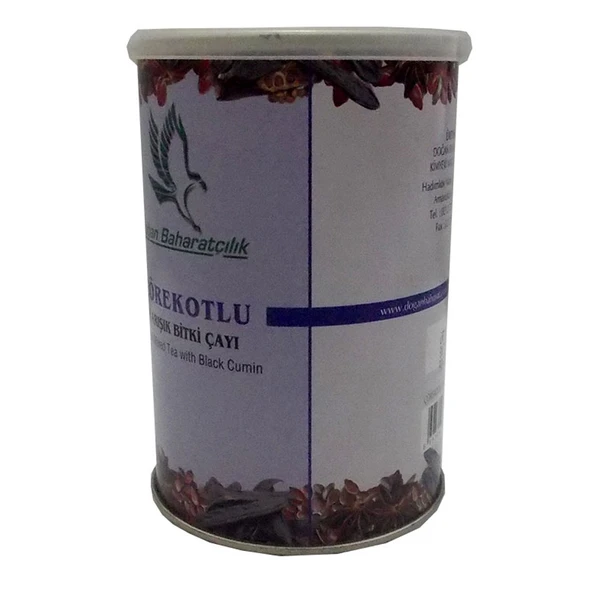 Çörekotlu Karışık Bitkisel Çay 100 Gr Teneke Kutu - Resim 5