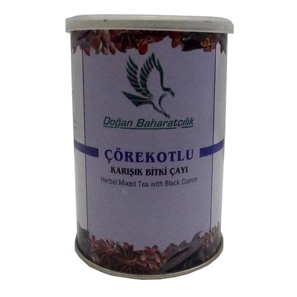 Çörekotlu Karışık Bitkisel Çay 100 Gr Teneke Kutu - Resim 4
