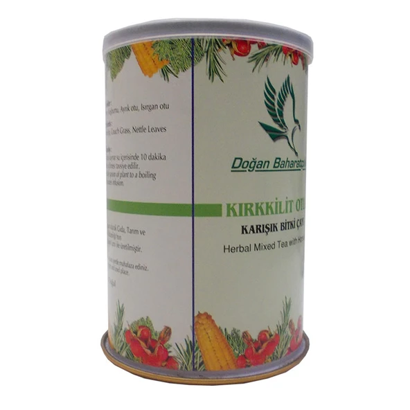 Kırkkilitotlu Karışık Bitkisel Çay 100 Gr Teneke Kutu - Resim 6