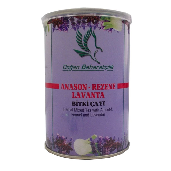 Anason Rezene Lavanta 100 Gr Teneke Kutu - Resim 4