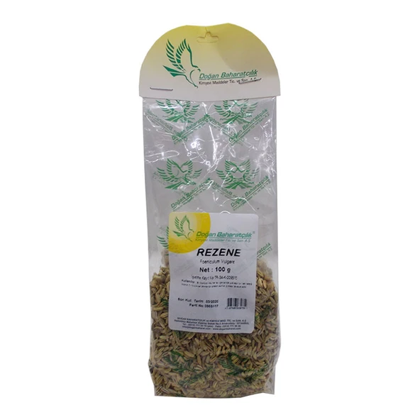 Doğan Rezene Doğal Tane Rezene Tohumu 100 Gr Paket ürün görseli 1