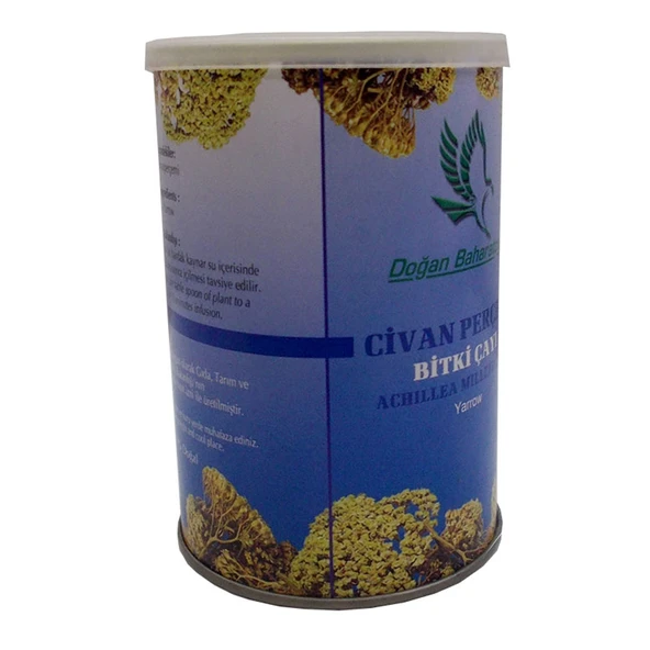 Doğan Doğal Civanperçemi Otu 100 Gr Teneke Kutu - Resim 3