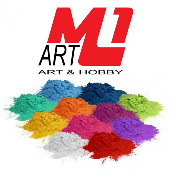 M1 ART Toz Pigment Boya 20.gr-epoksi Reçine-poliüretan Reçine-polyester Reçine-mum Boyası ürün görseli 1