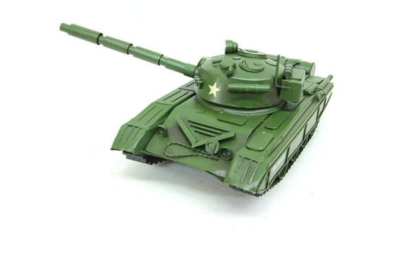 El Yapımı Dekoratif Tank - Resim 4