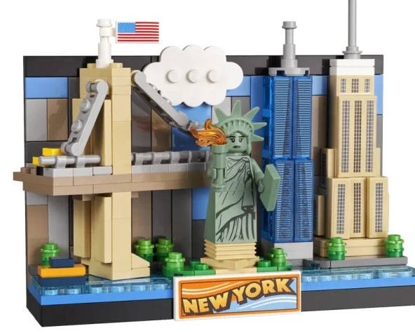 Lego 40519 New York Kartpostalı - Resim 3
