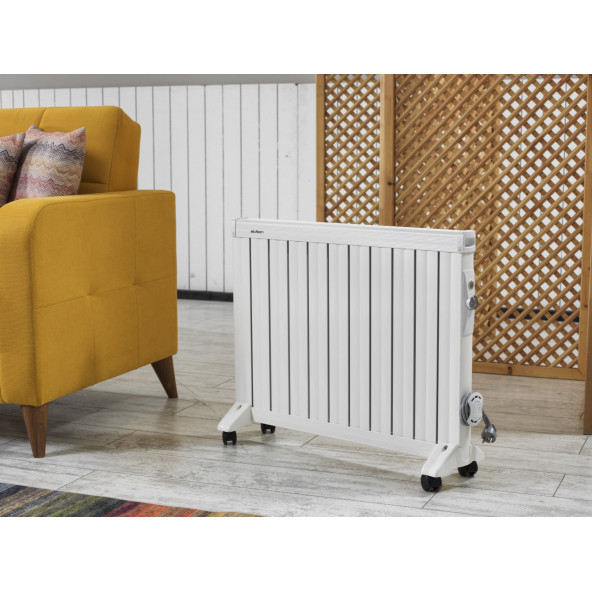 BRN-11 Alveon Elektrikli Yağlı Radyatör Beyaz ürün görseli 1