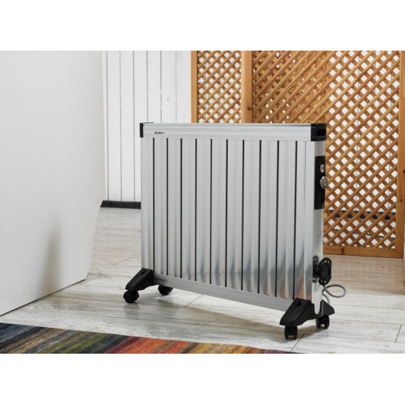 BRN-11 ALVEON ELEKTRİKLİ RADYATÖR İNOX ürün görseli 1